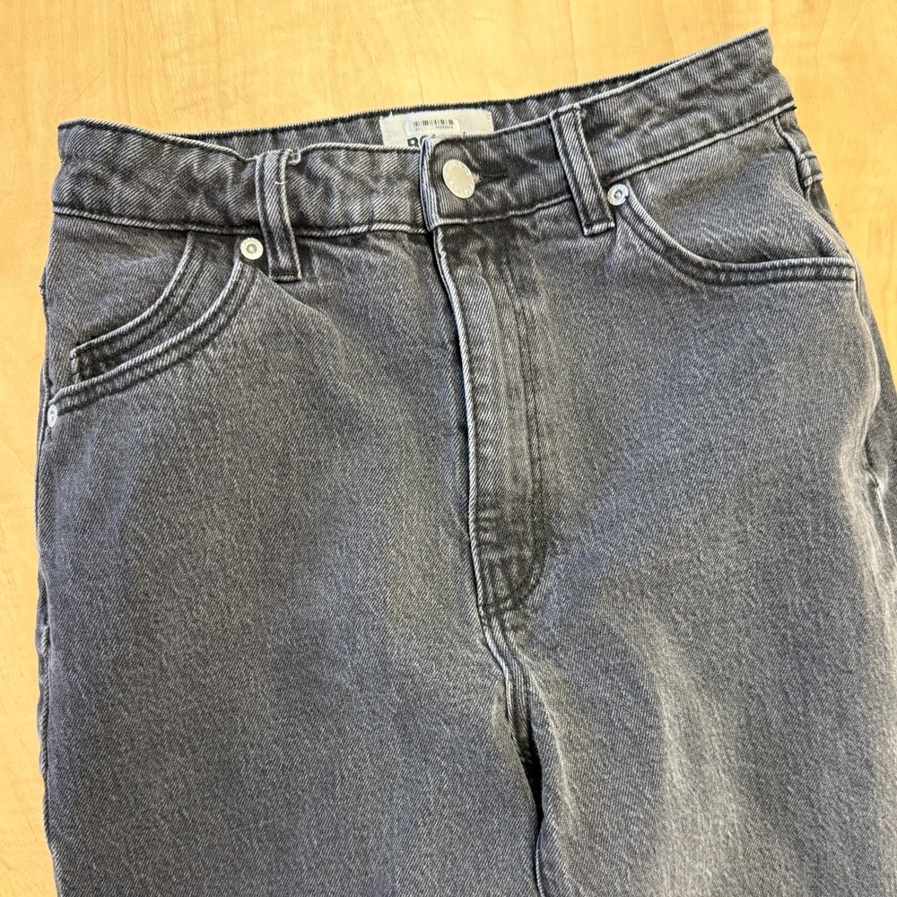 Rolla's Original High Rise Straight Jean - Black 27 - Picture 6 of 13